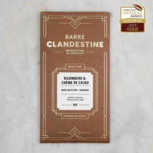BARRE CLANDESTINE 60% Kilombero Cajou