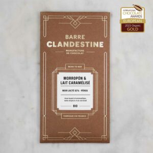 BARRE CLANDESTINE 62% Morropòn Lait caramélisé